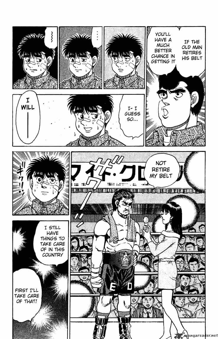 Hajime no Ippo: Fighting Spirit, Chapter 124 image 19
